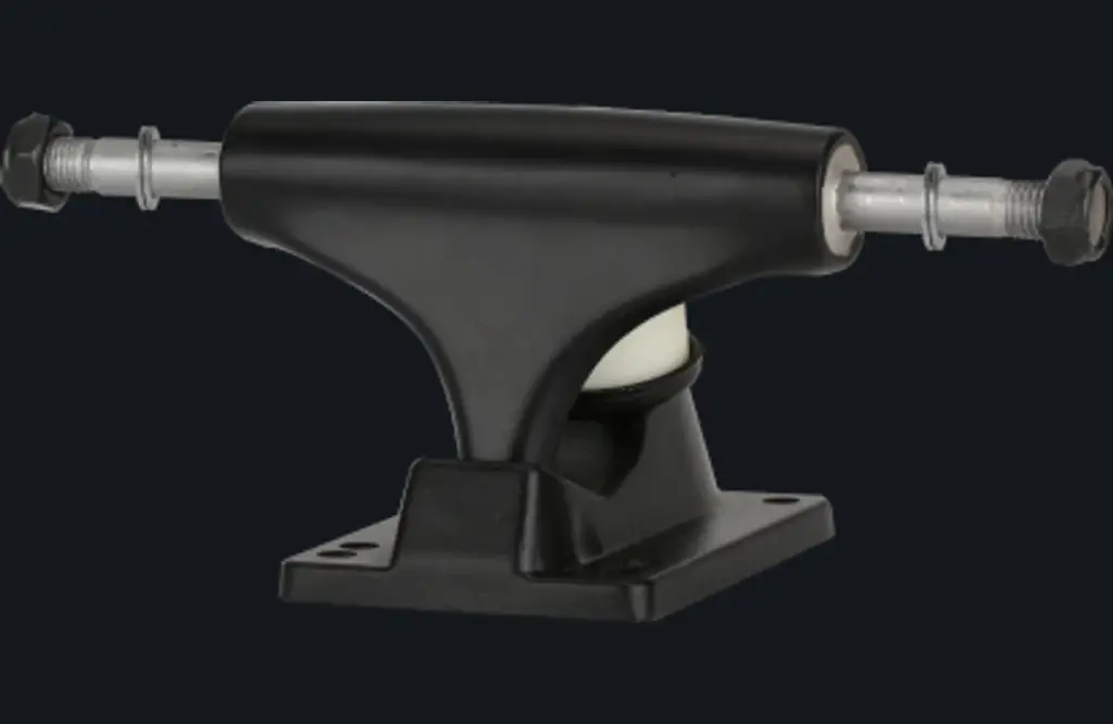T156-1 skateboard truck in Black / silver axle