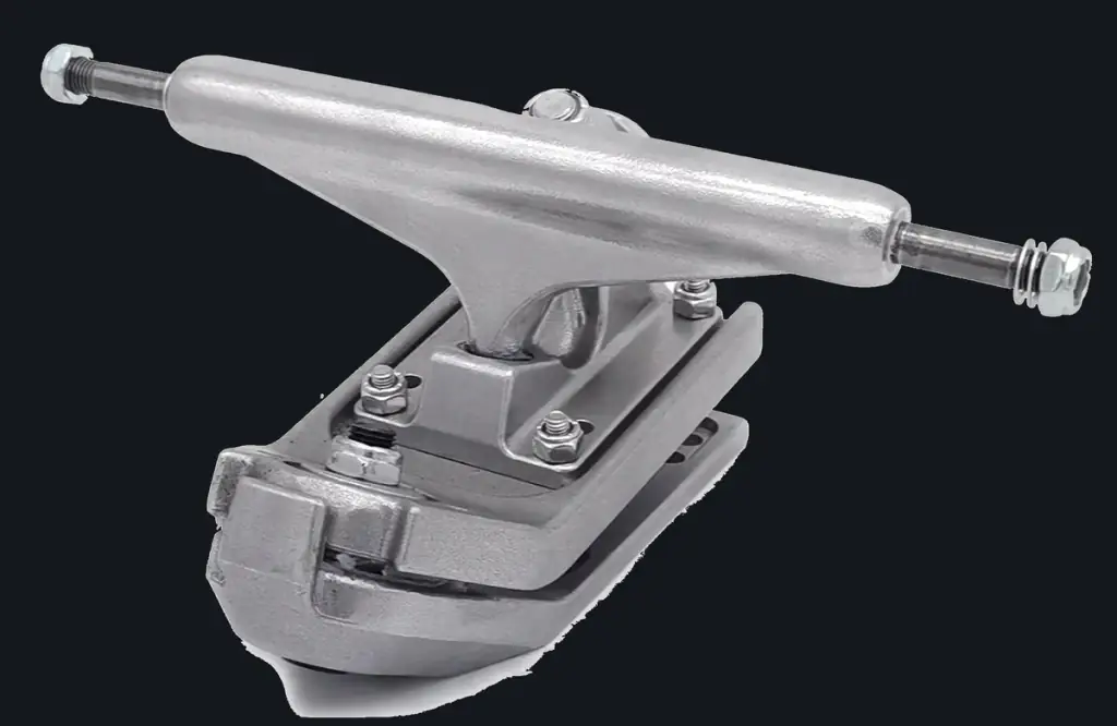 Water Bridge skateboard truck in Color by project brief