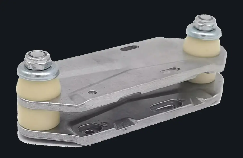 Auxiliary Block skateboard truck in Color by project brief